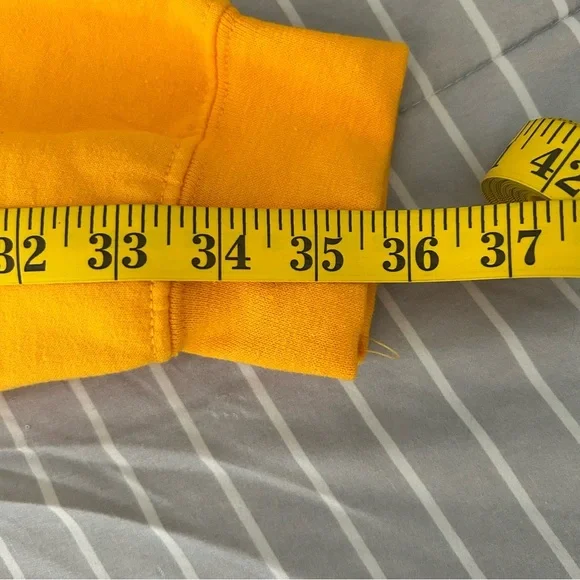 Tree of Life Yellow Hoodie Size XL - Picture 8 of 8